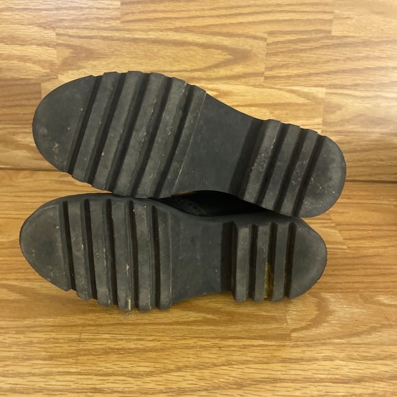 Bull Boxer Payton Slip On Chelsea Ankle Boots Women’s Size 7 M Black Wingtip - Picture 11 of 12